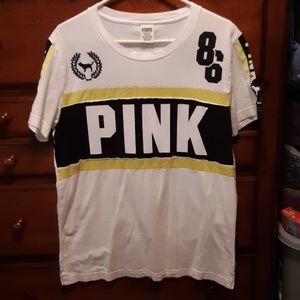 Pink Campus Crew Tee